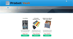 Desktop Screenshot of productvault.com